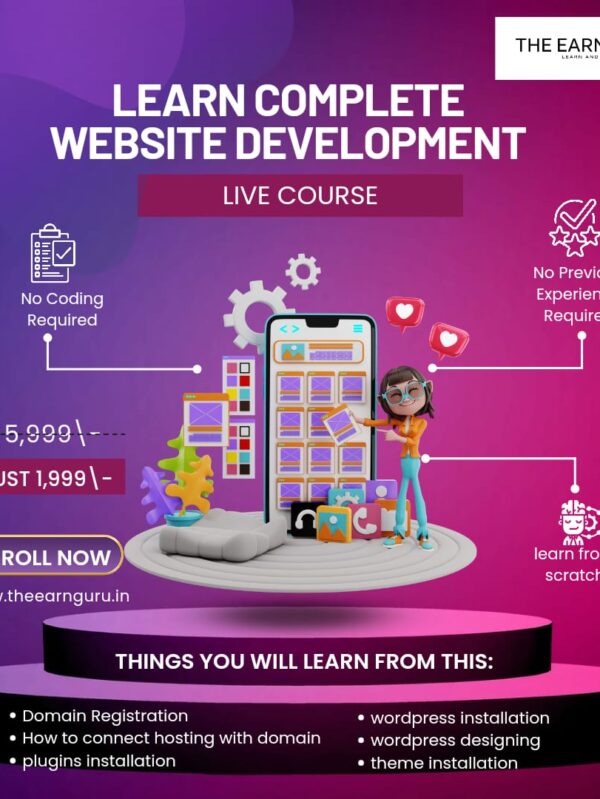 Website Development live class